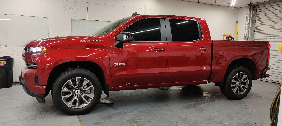 Alta Mere Plano Red Truck Tint